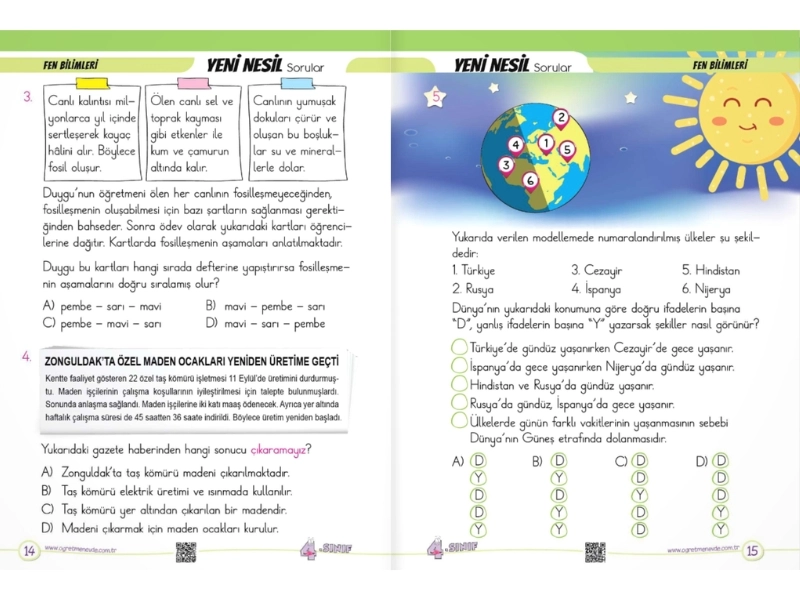 4. Sınıf Yarıyıl Tatil Seti (2025-2026) | Öğretmen Evde Yayınları