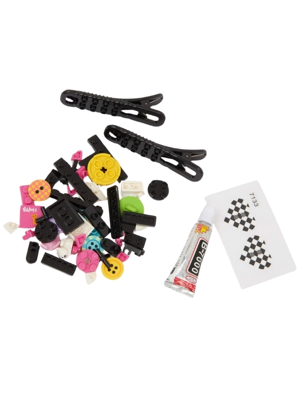 Vagon Life Eğlenceli Lego Kendin Yap 2’li Saç Tokaları Klips 7133