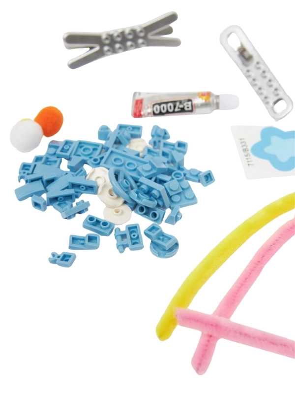 Vagon Life Eğlenceli Lego Kendin Yap 2’li Saç Tokaları Klips 7115