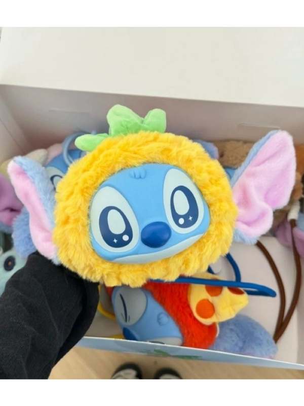 Stitch Funny Travel Peluş Çant Blind Box Sürpriz Paket Çanta