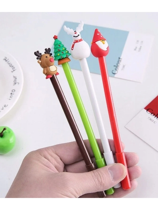 Taros Unick Color Yılbaşı Jel Kalem Noel Baba 7254