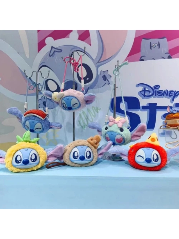 Stitch Funny Travel Peluş Çant Blind Box Sürpriz Paket Çanta