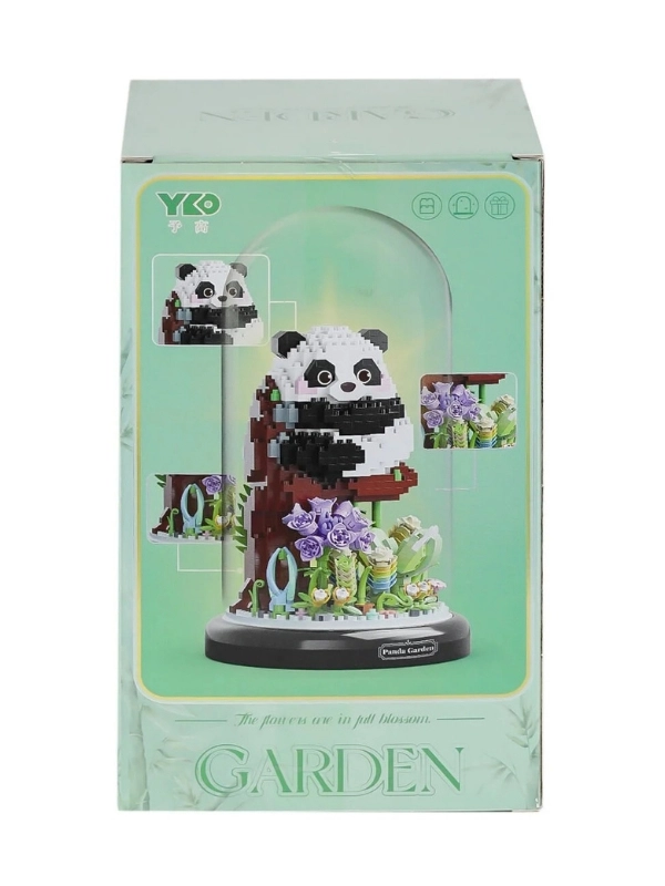 Vagon Life Panlos Yko Serisi Dekoratif ve Koleksiyonluk Lego Panda Modeli 1083 Parça Yapım Seti FFP1279