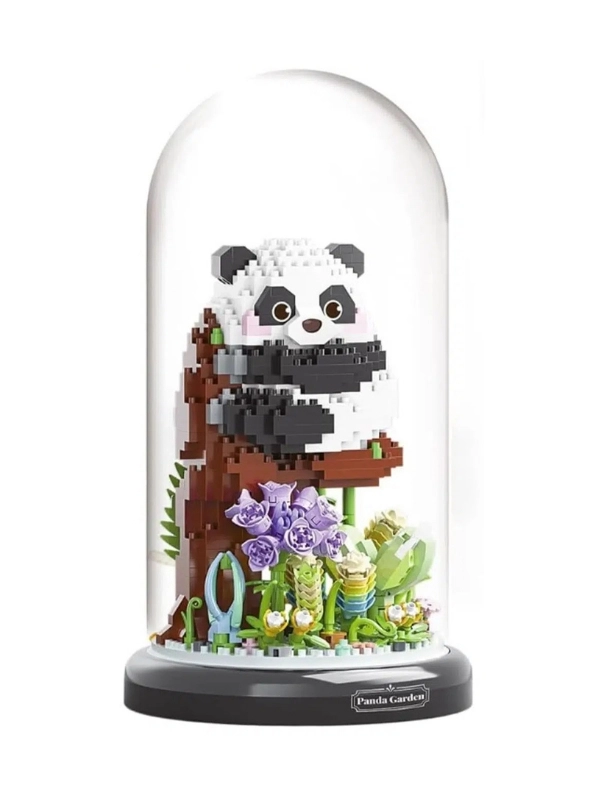 Vagon Life Panlos Yko Serisi Dekoratif ve Koleksiyonluk Lego Panda Modeli 1083 Parça Yapım Seti FFP1279