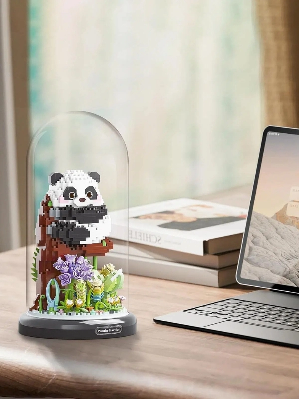 Vagon Life Panlos Yko Serisi Dekoratif ve Koleksiyonluk Lego Panda Modeli 1083 Parça Yapım Seti FFP1279