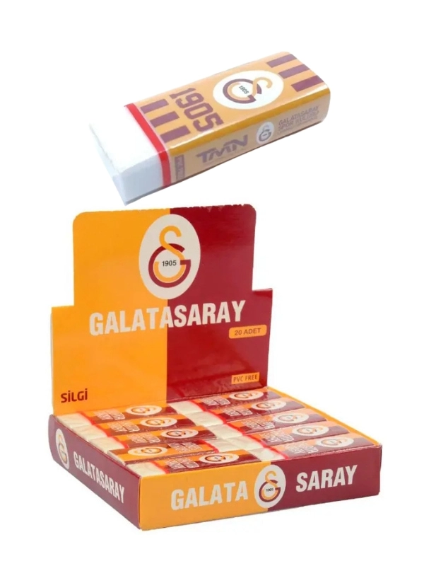 TMN Galatasaray Lisanslı Silgi - 1 Adet