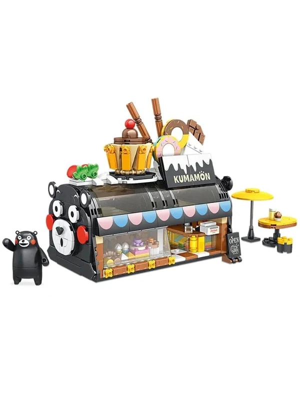 Vagon Life Inbrixx Kumamon Pastanesi Lego 648 Parça Yapım Seti P880016