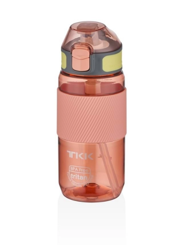 Vagon Life Tritan Pipetli Silikonlu Matara 500 ml Pembe