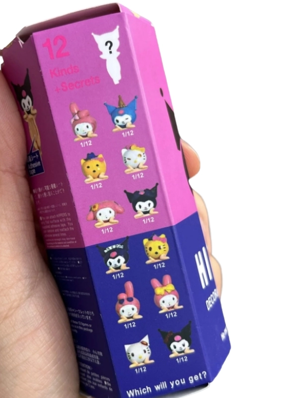 Sonny Angel Kuromi Serisi Model Figür Blind Box Telefon Tablet Ekran Aksesuarı