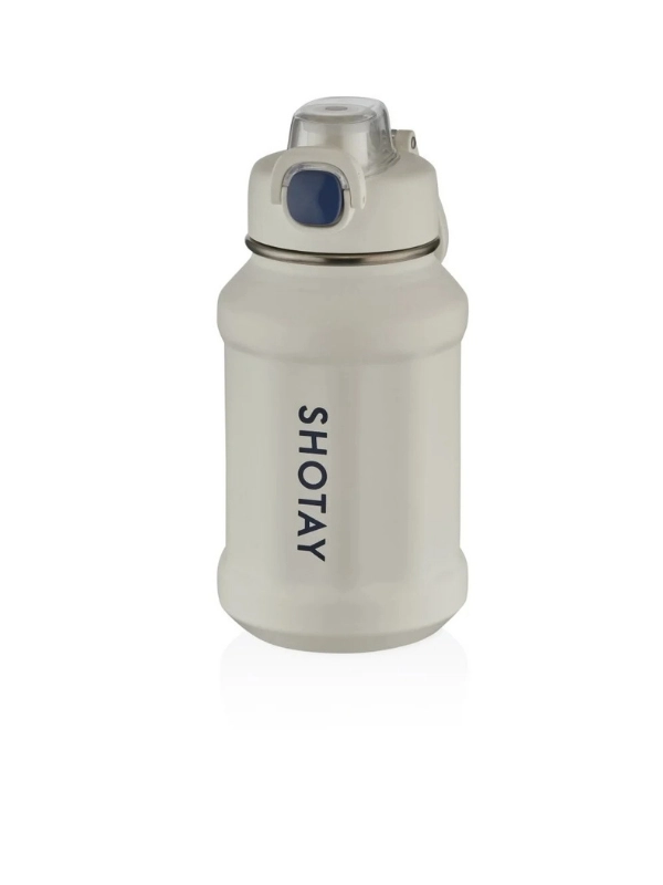 Shotay Çelik Pipetli Termos Matara 720Ml ST-8238 Beyaz