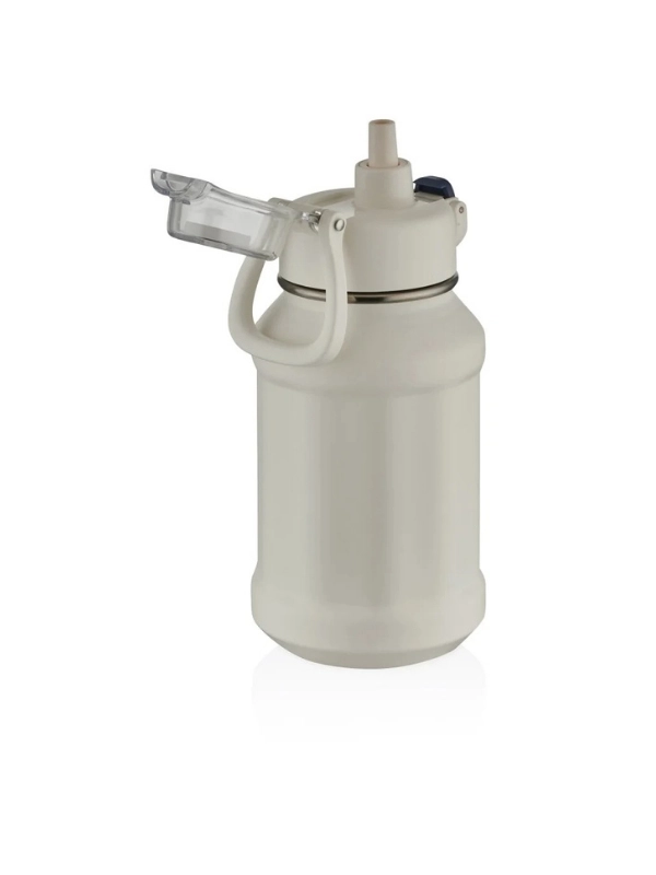 Shotay Çelik Pipetli Termos Matara 720Ml ST-8238 Beyaz