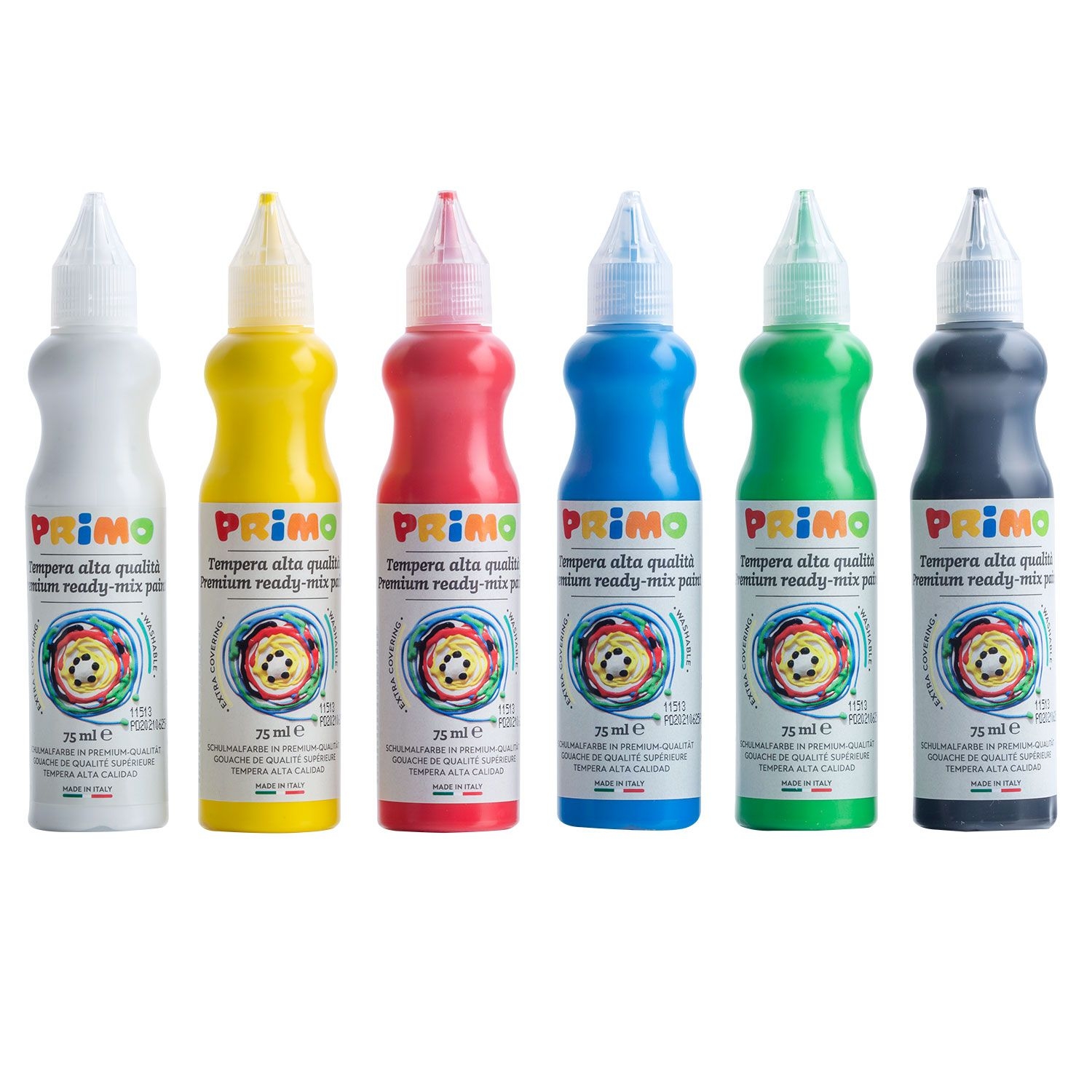 Primo Hazır Poster Boyası 6 Renk 75 ml