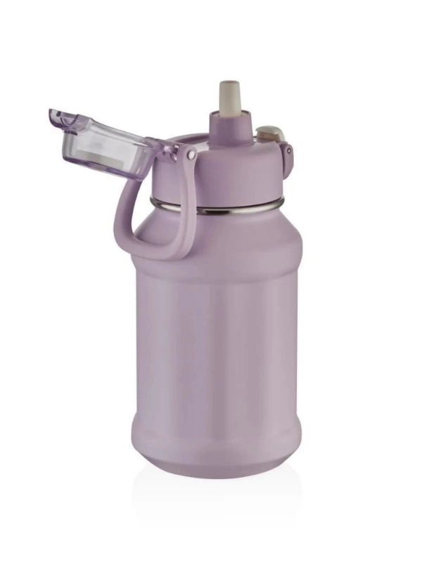 Shotay Çelik Pipetli Termos Matara 720Ml ST-8238 Mor