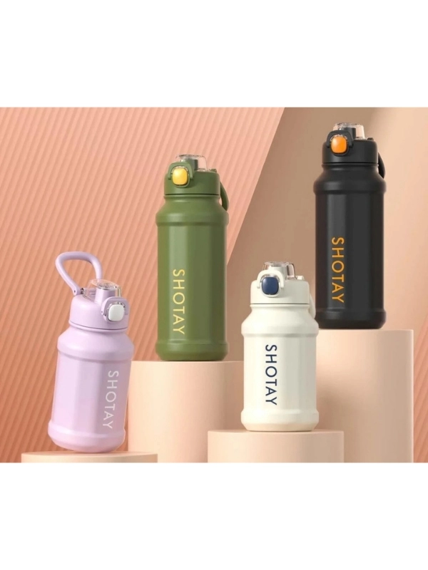 Shotay Çelik Pipetli Termos Matara 720Ml ST-8238 Mor