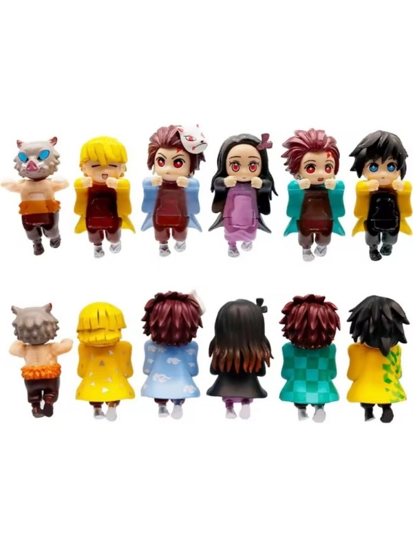 Sonny Angel Demon Slayer Serisi Model Figür Blind Box Telefon Tablet Ekran Aksesuarı