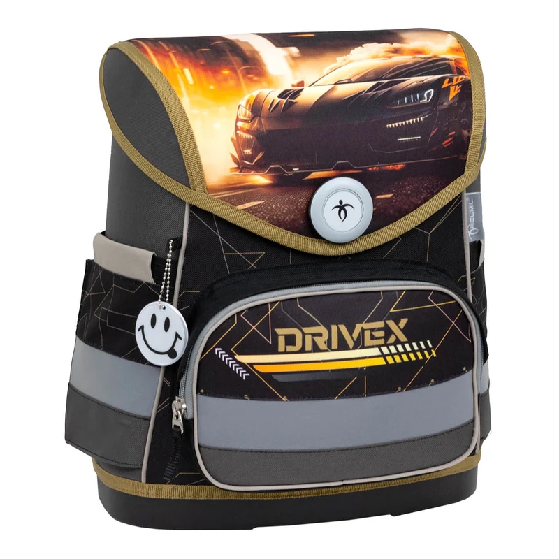 Belmil Drivex Ortopedik Mıknatıslı Okul Çantası Arabalı 405-41/AG