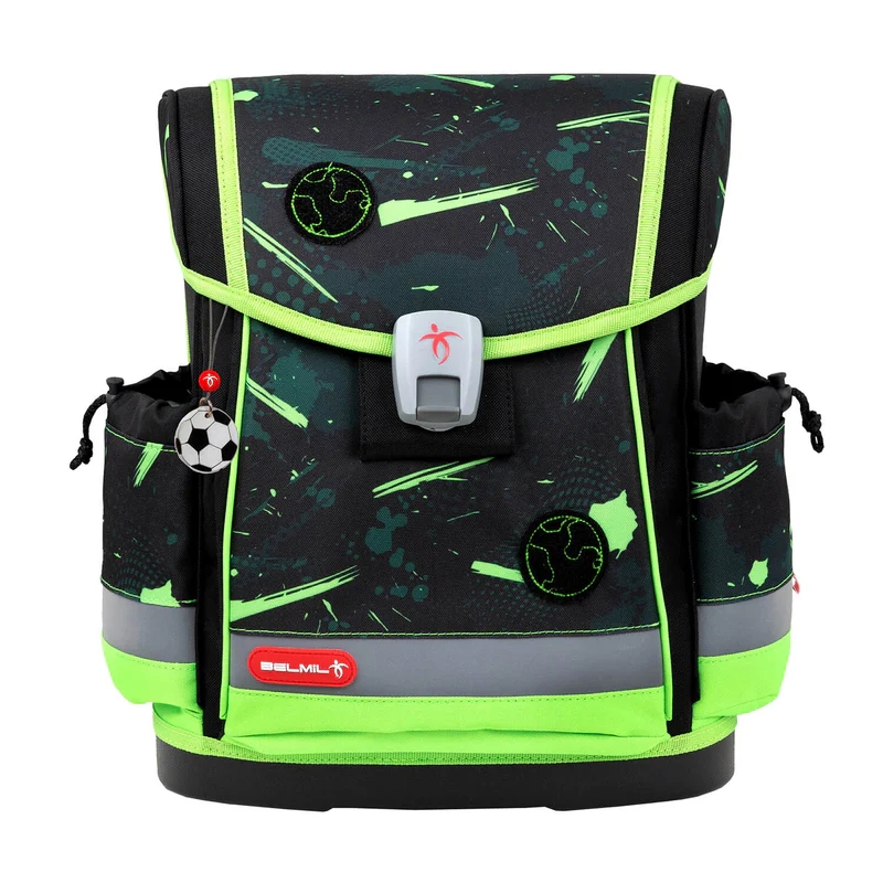 Belmil Neon Sport Ortopedik Mıknatıslı Okul Çantası 405-78/AG