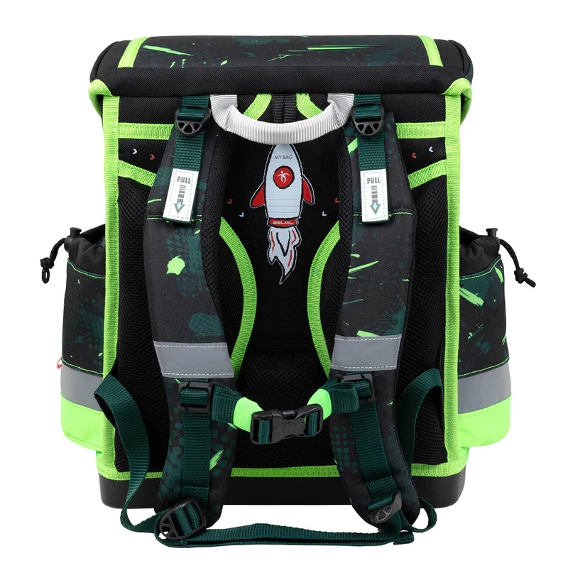 Belmil Neon Sport Ortopedik Mıknatıslı Okul Çantası 405-78/AG