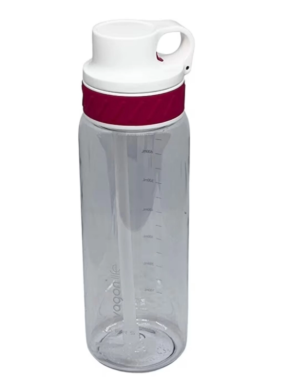 Vagon Life 800 ml Pipetli Matara VGN047 Pembe