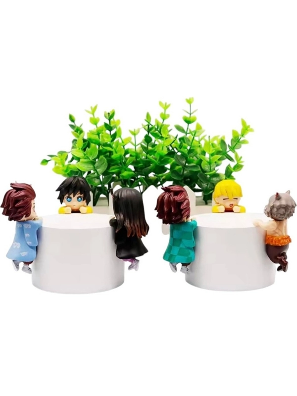 Sonny Angel Demon Slayer Serisi Model Figür Blind Box Telefon Tablet Ekran Aksesuarı