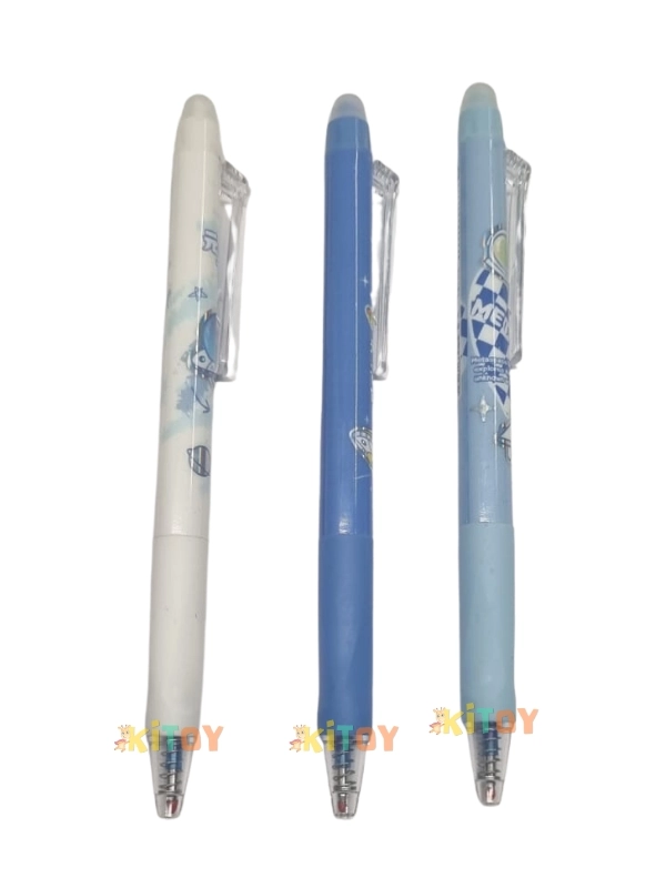 Silinebilir Silgili Basmalı ve Uzay Desenli Tükenmez Kalem  GP-33169