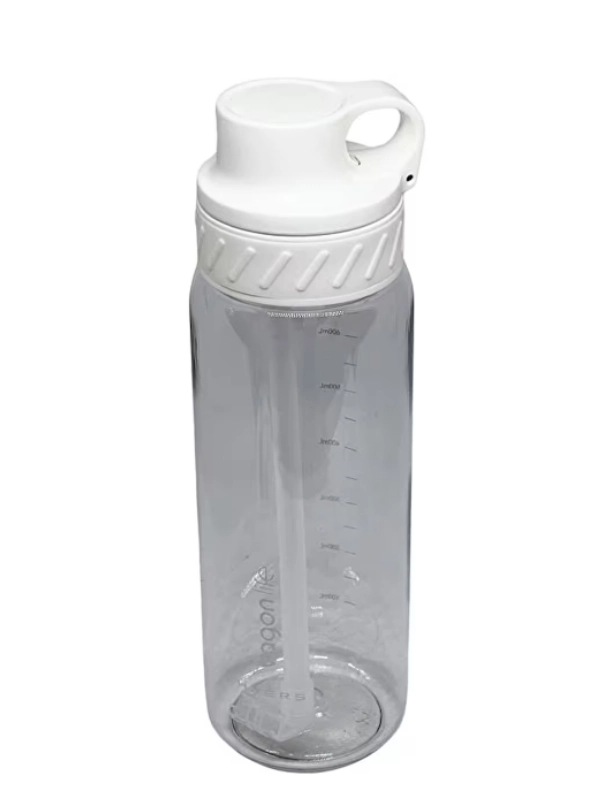 Vagon Life 800 ml Pipetli Matara VGN047 Beyaz
