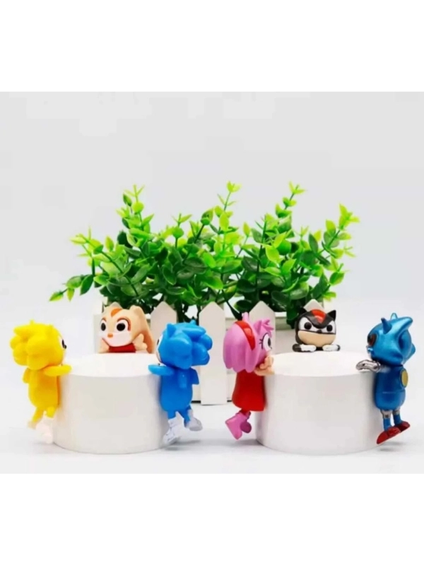 Sonny Angel Sonic Serisi Model Figür Blind Box Telefon Tablet Ekran Aksesuarı