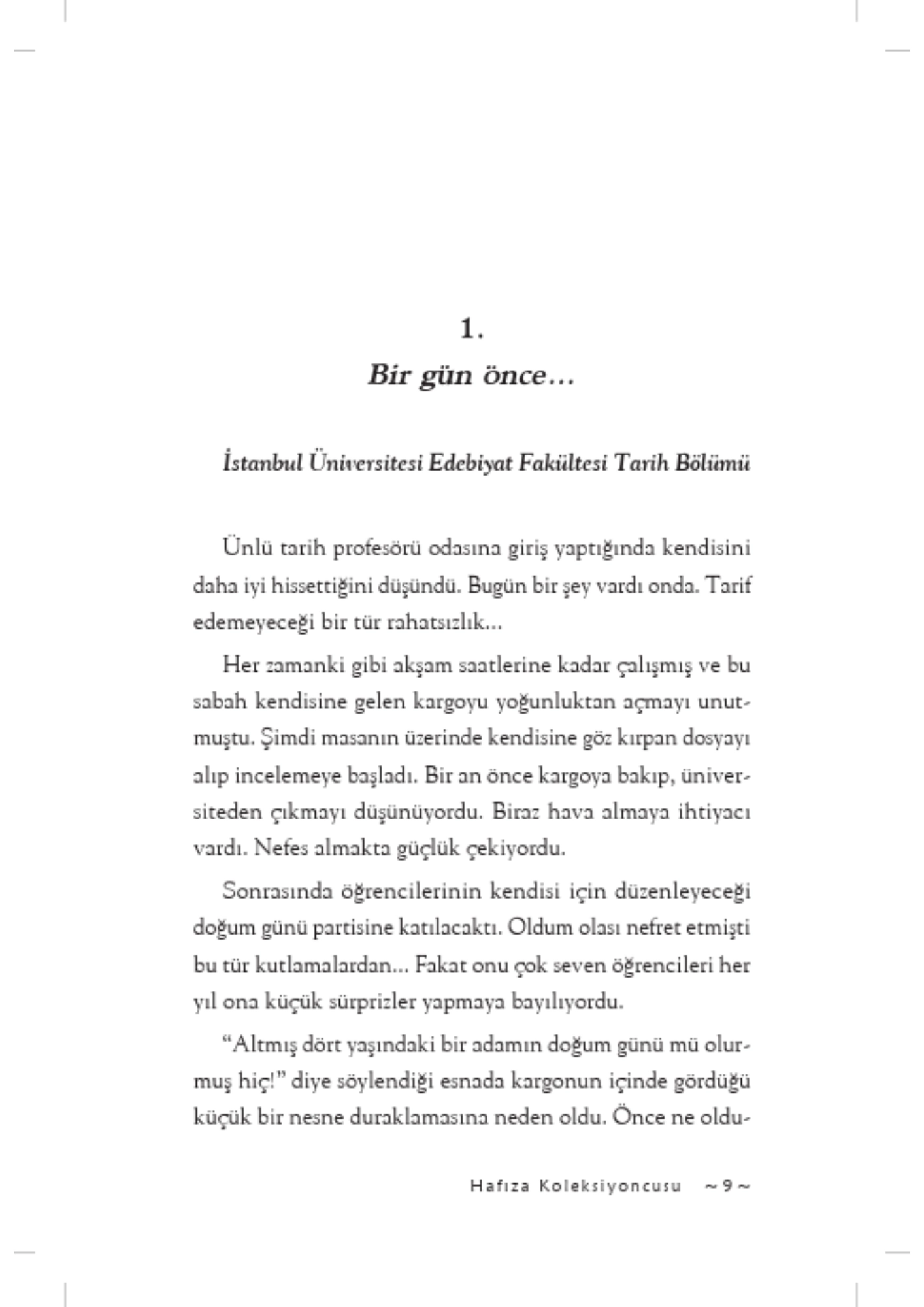 Genç Timaş    Hafıza Koleksiyoncusu - Kayahan Demir