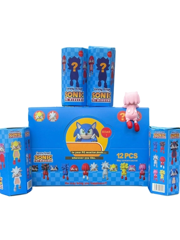 Sonny Angel Sonic Serisi Model Figür Blind Box Telefon Tablet Ekran Aksesuarı
