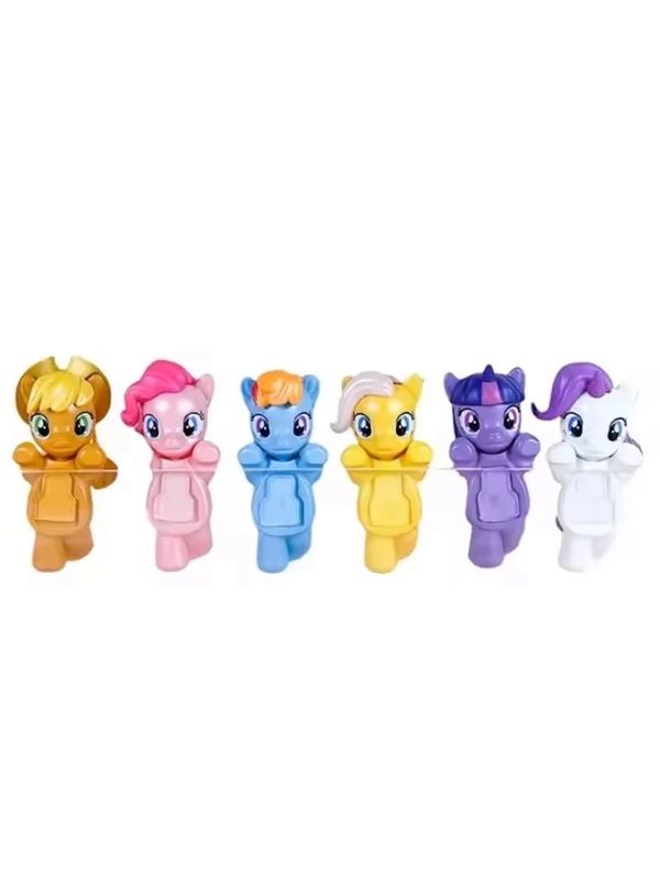 Sonny Angel My Little Pony Serisi Model Figür Blind Box Telefon Tablet Ekran Aksesuarı