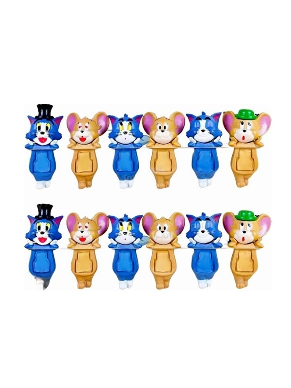 Sonny Angel Tom and Jerry Serisi Model Figür Blind Box Telefon Tablet Ekran Aksesuarı