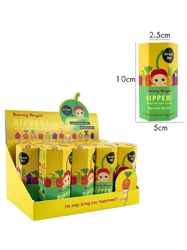 Sonny Angel Meyve Serisi Model Figür Blind Box Telefon Tablet Ekran Aksesuarı