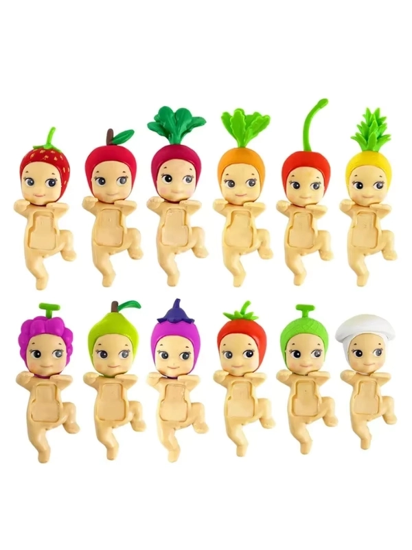Sonny Angel Meyve Serisi Model Figür Blind Box Telefon Tablet Ekran Aksesuarı