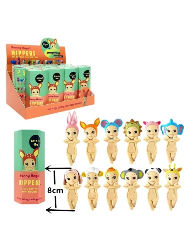 Sonny Angel Hayvanlar Serisi Model Figür Blind Box Telefon Tablet Ekran Aksesuarı