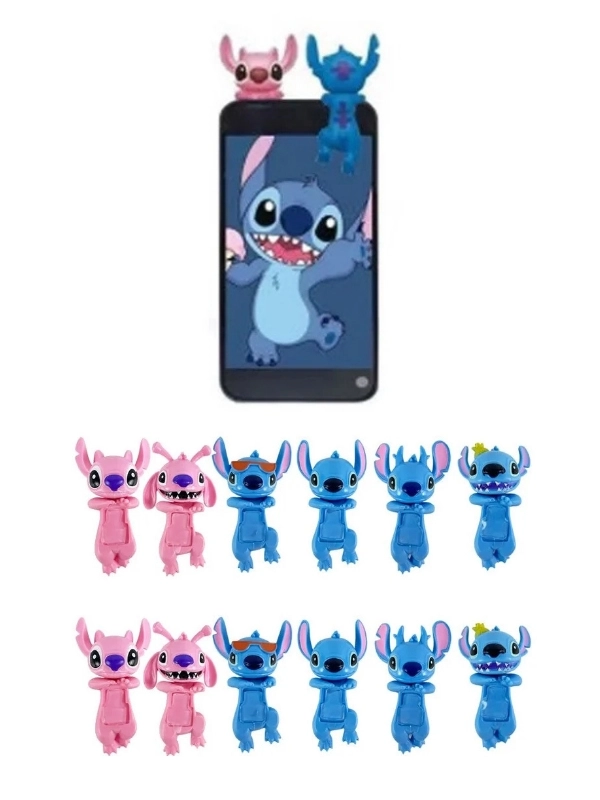 Sonny Angel Stitch Serisi Model Figür Blind Box Telefon Tablet Ekran Aksesuarı
