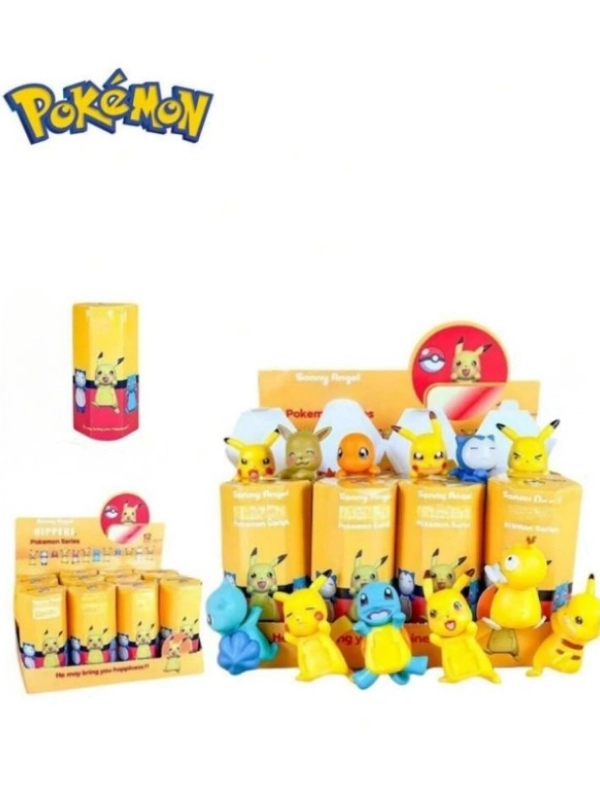 Sonny Angel Pokemon Serisi Model Figür Blind Box Telefon Tablet Ekran Aksesuarı