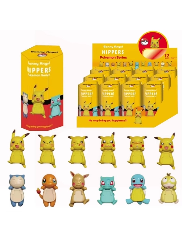 Sonny Angel Pokemon Serisi Model Figür Blind Box Telefon Tablet Ekran Aksesuarı