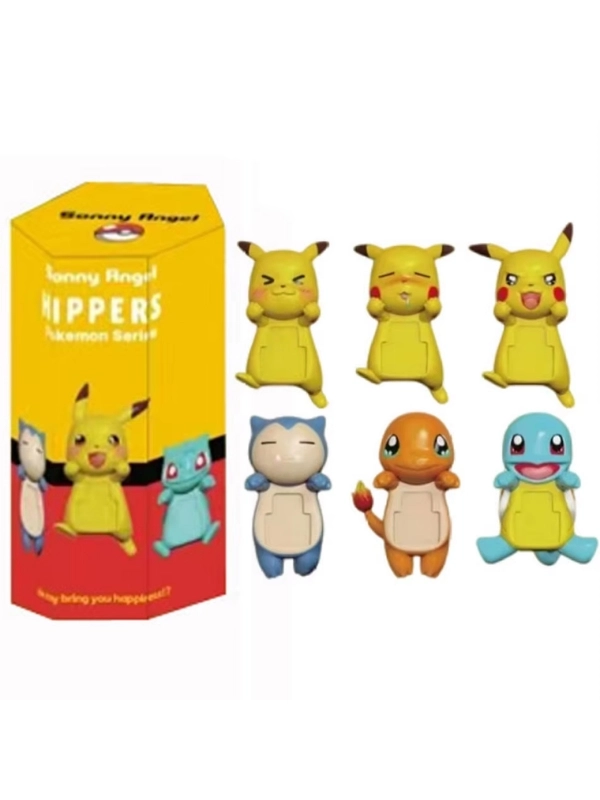 Sonny Angel Pokemon Serisi Model Figür Blind Box Telefon Tablet Ekran Aksesuarı