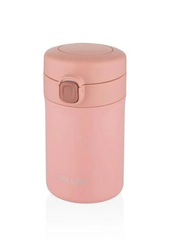 Vagon Life Diller 300ml Kapaklı Çelik Termos Pembe 8978 