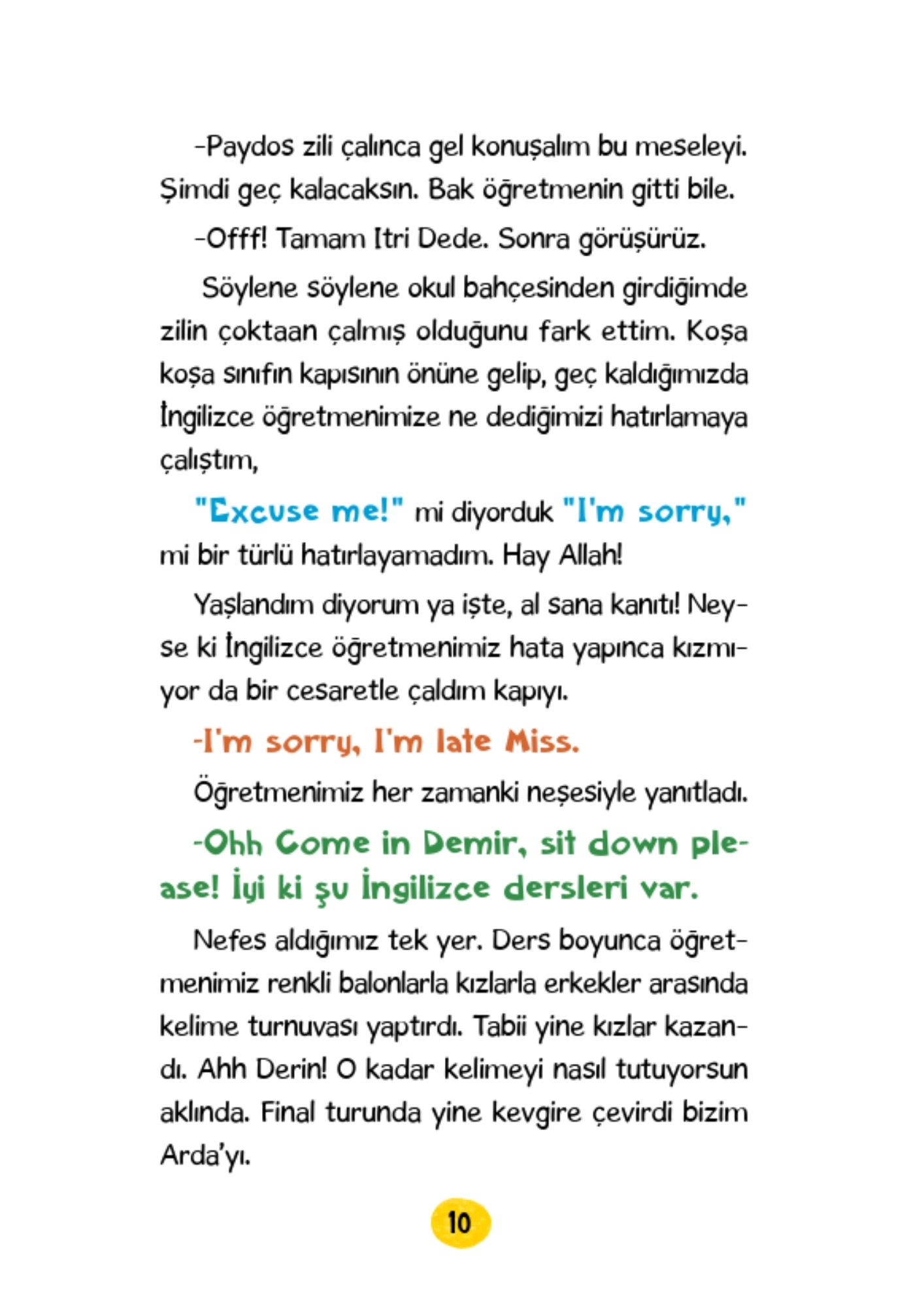 Timaş Çocuk   Tersine Okul Funda Uçuk Er