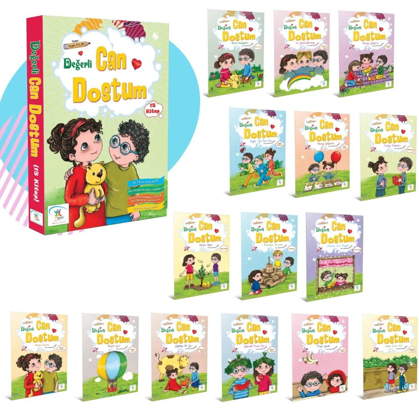 1.SINIF HİKAYE SETİ DEĞERLİ CAN DOSTUM SERİSİ (15 KİTAP)
