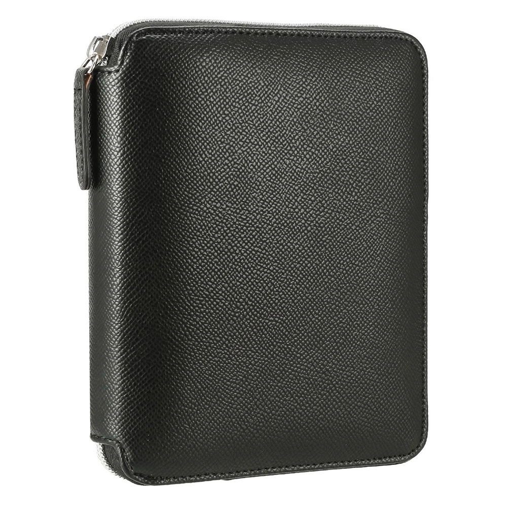 Victoria’s Journals Zipper Folder Organizer Defter A6 Çizgili Cüzdanlı Defter Siyah 123-0292