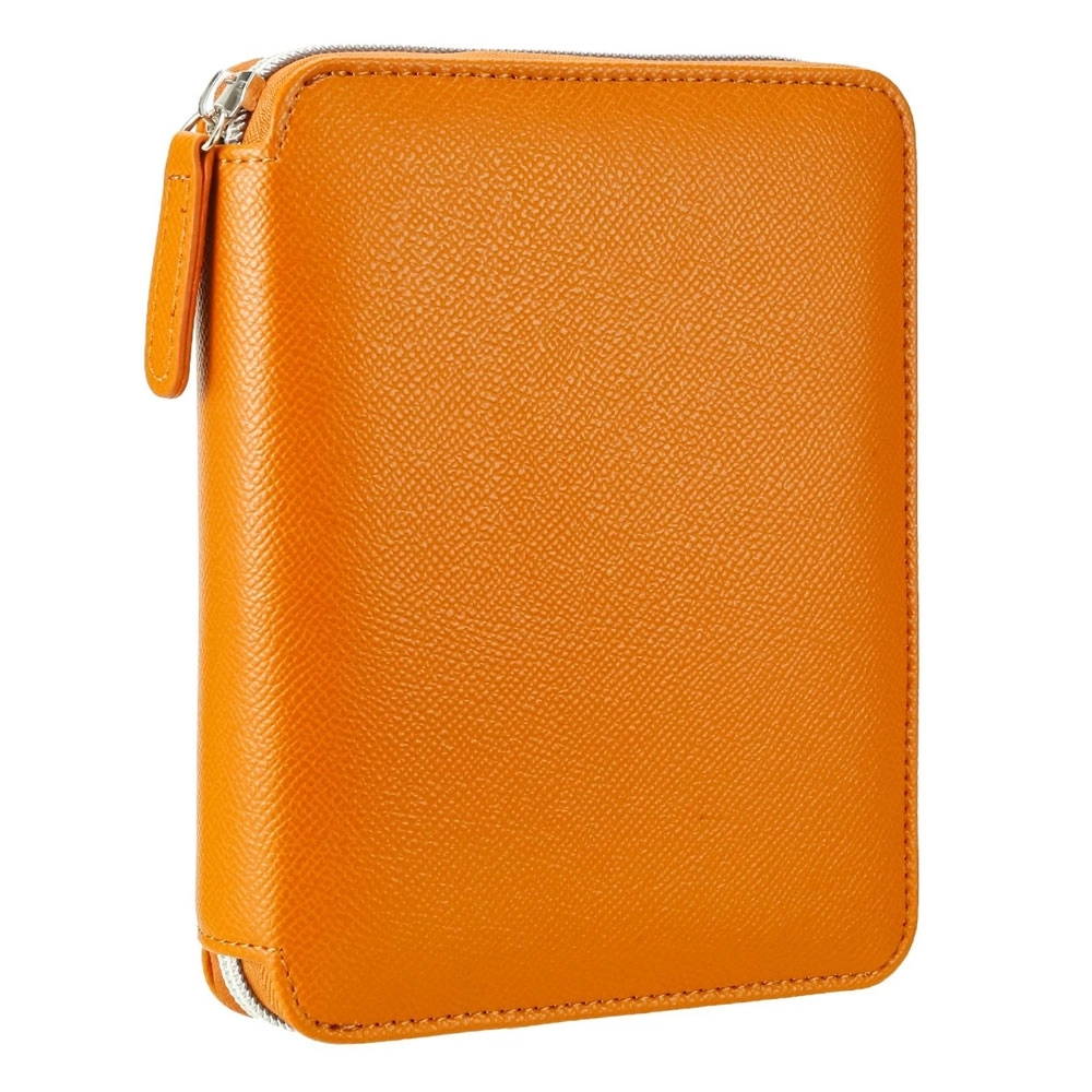 Victoria’s Journals Zipper Folder Organizer Defter A6 Çizgili Cüzdanlı Defter Turuncu 123-0295
