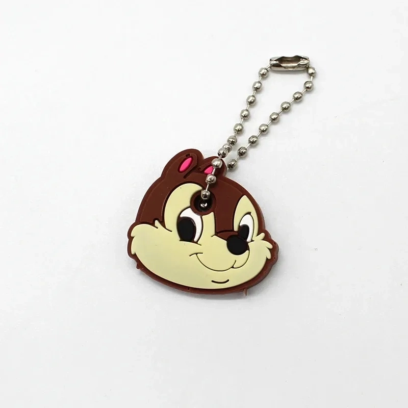 Key Cover Anahtar Kılıfı Karikatürlü Silikon Koruyucu Anahtarlık Sincap