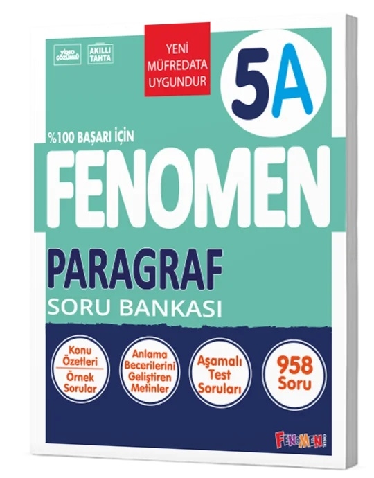 FENOMEN 5 PARAGRAF SORU BANKASI (A)