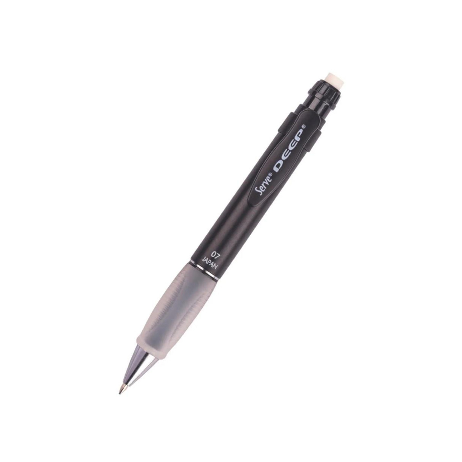 Serve Deep Versatil Uçlu Kalem 0.7mm - Metalik Siyah