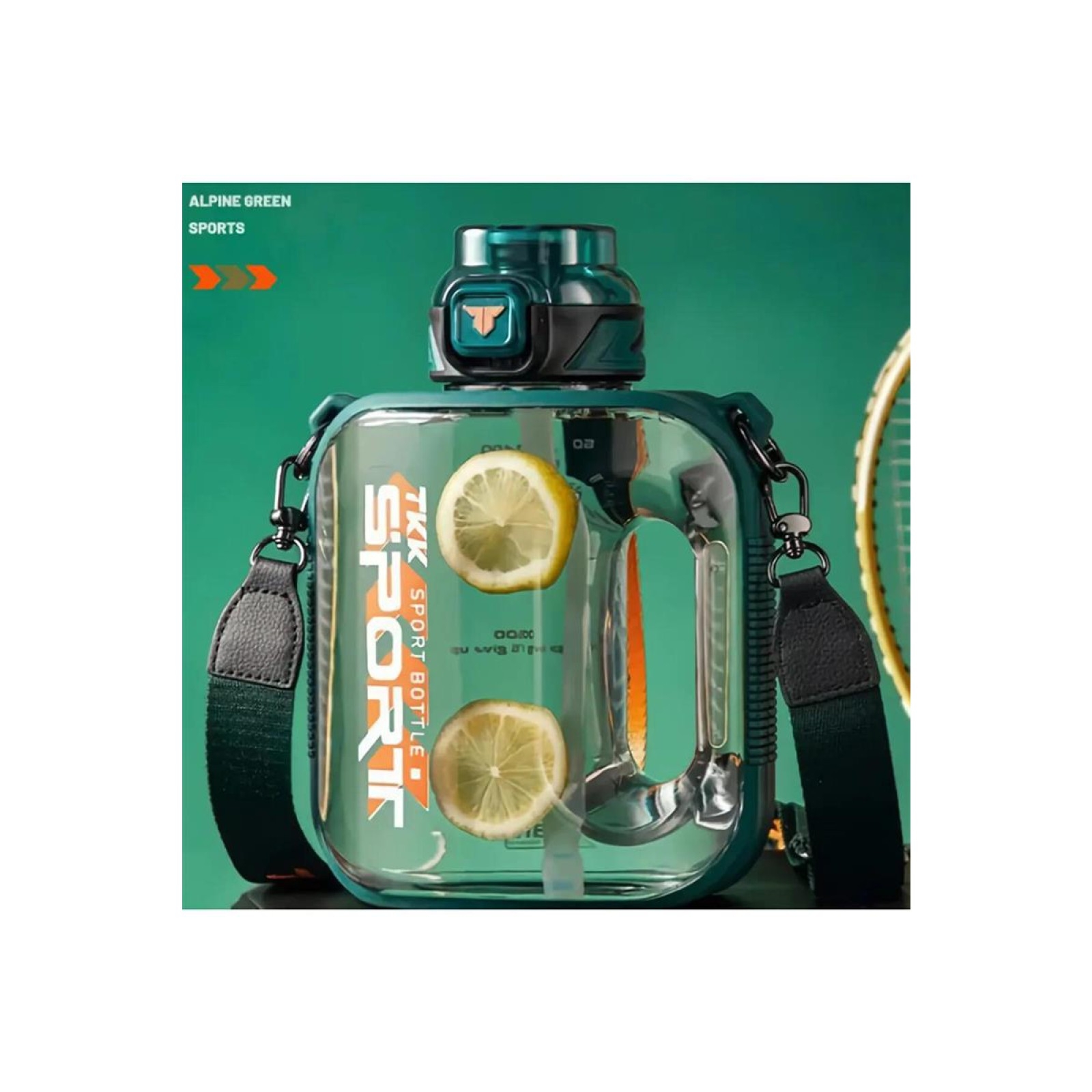 Vagon Life Plastik Sporcu Matarası TKK T1022 1000 ml Yeşil