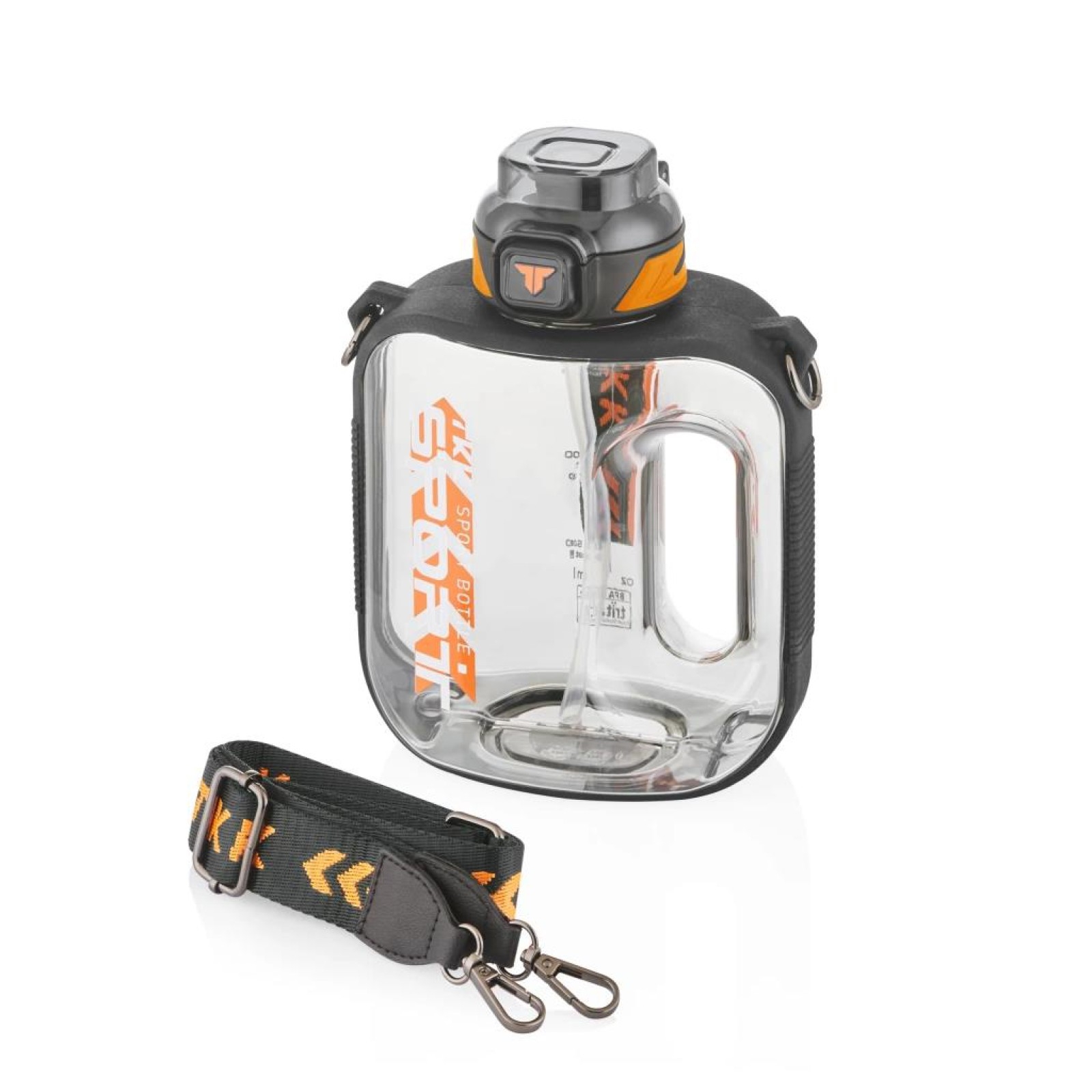 Vagon Life Plastik Sporcu Matarası TKK T1022 1000 ml Siyah