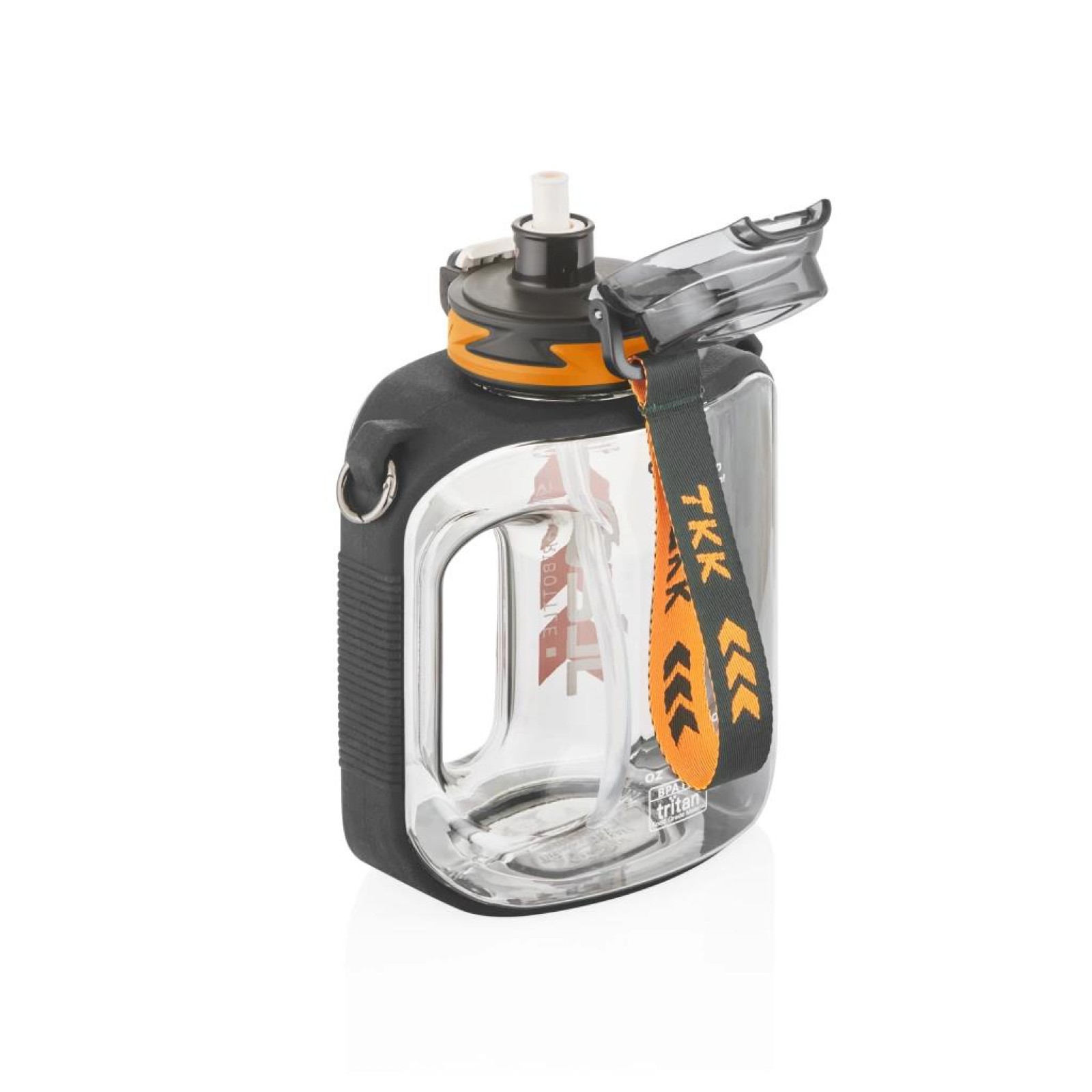 Vagon Life Plastik Sporcu Matarası TKK T1022 1000 ml Siyah