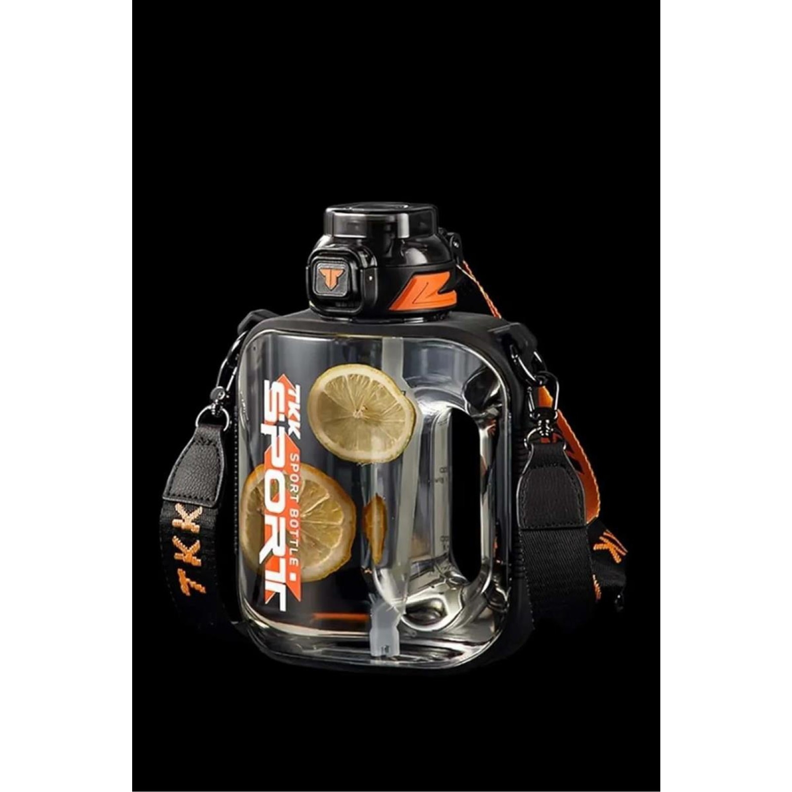 Vagon Life Plastik Sporcu Matarası TKK T1022 1000 ml Siyah